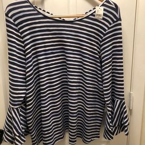 NWT Lane Bryant striped top